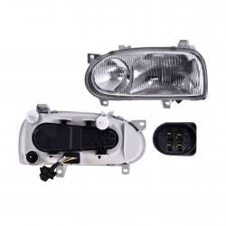 Par Faros Vw Golf Gti Manual/Elec P/Halogeno 1993 1994 Depo