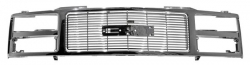 Parrilla Chev Pu 88-93 Gmc Sierra Cromada 250214