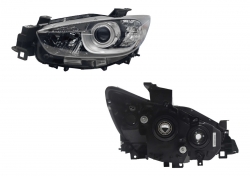 Par Faros Mazda CX-5 2013 2014 2015 2016 2017 F/Negro C/Lupa
