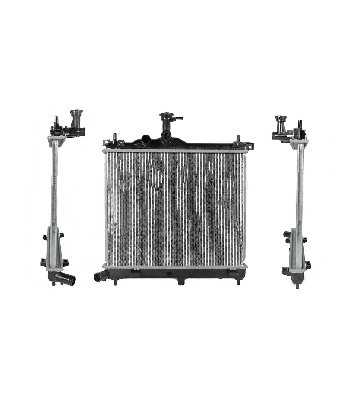 Radiador Agua C/S Aire Std 450*370*16Mm T/Soldado Chrysler / Dodge I-10 1.1L 2011 2014