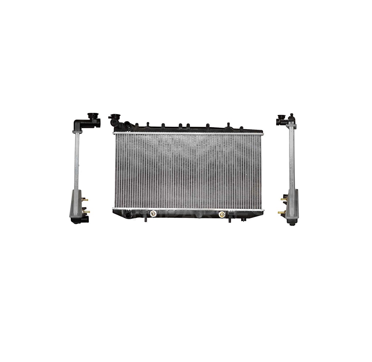 Radiador Agua C/S Aire Aut 670*340*16Mm 8Val T/Soldado Nissan Ts-Iii 1.6L 1992 1994