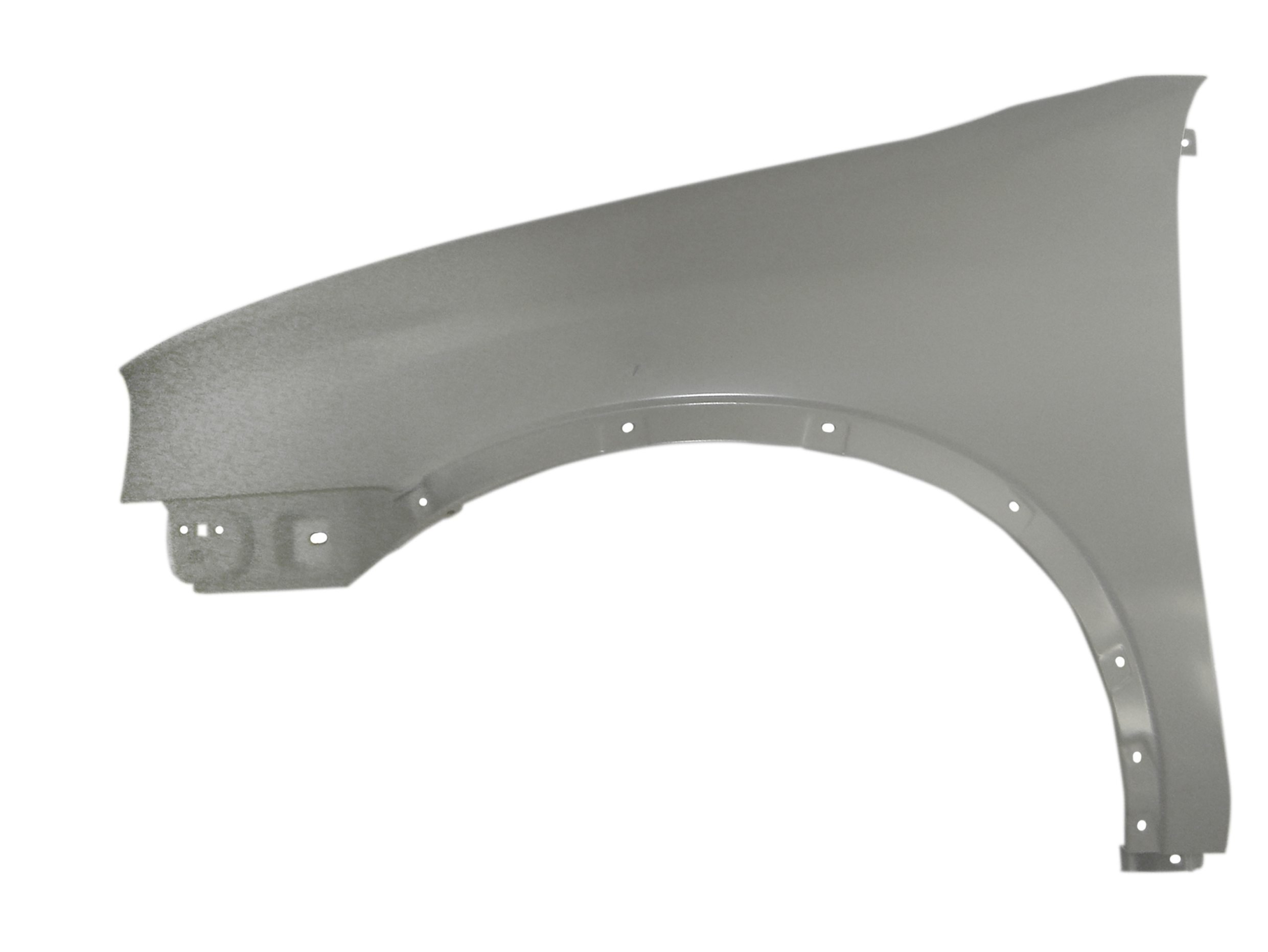 Salpicadera Izq C/Hoyo P/Moldura 3-4-5Ptas (Color/Gris) Chevrolet Chevy 1994 2003