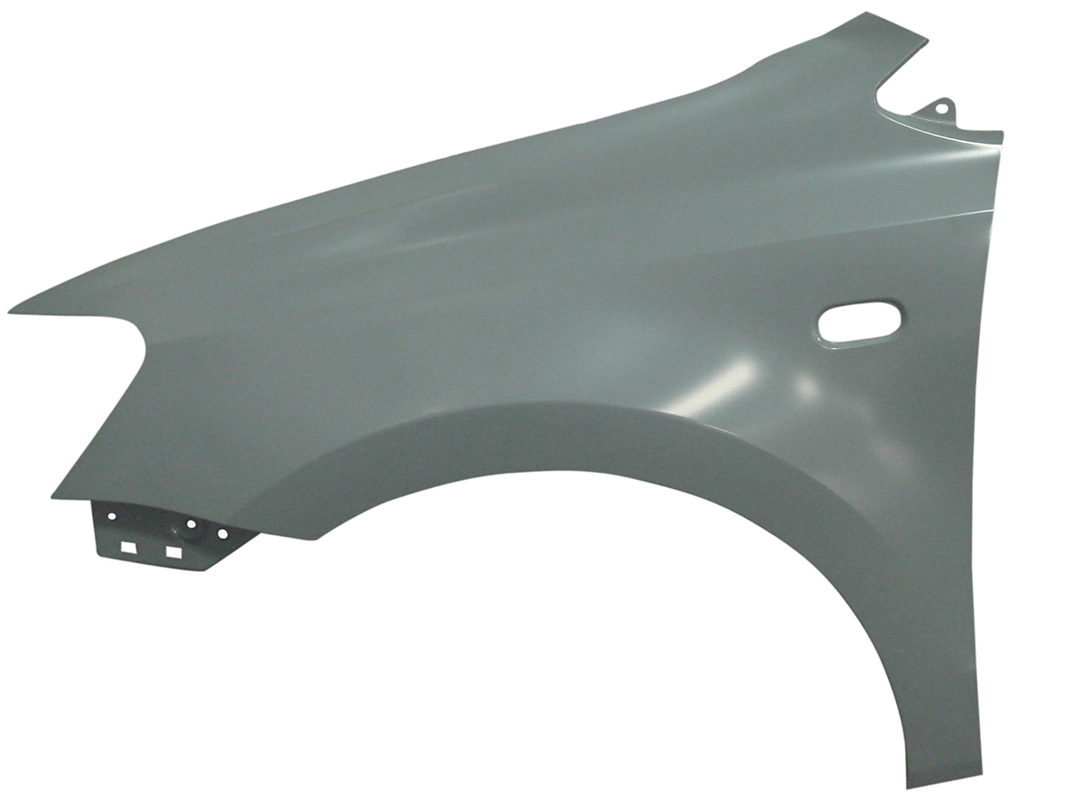 Salpicadera Izq C/Hoyo P/Cuarto (Color/Gris) Volkswagen Polo 2015 2016