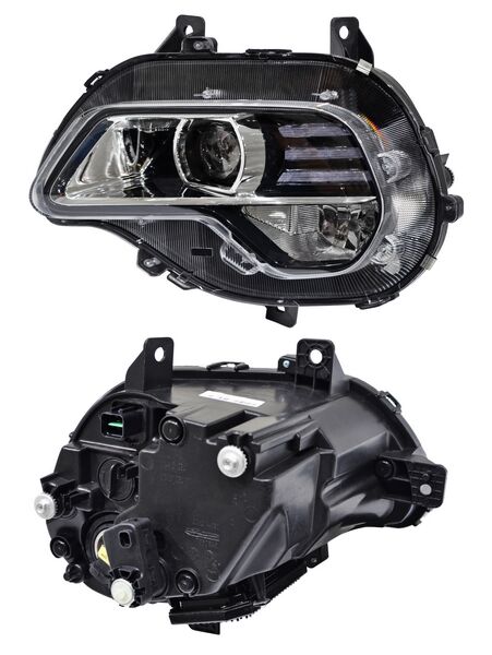 Faro Groove 2022-2023-2024 2025 C/Leds C/Balastro Filo Crom Izquierdo