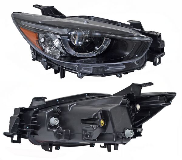 Par Faros Mazda CX5 2016 2017 Leds C/Motor  Tyc