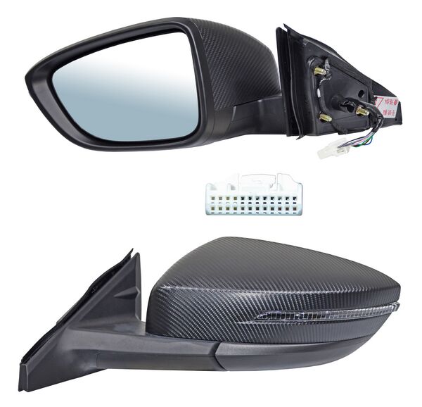 Espejo Attitude 25 Elect C/Desemp C/Direcc Autoabatible 8 Pines 288 Izq