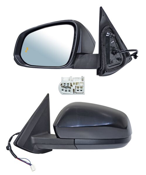 Espejo Tacoma 2024 2025 Elect P/Pint C/Desemp C/Sensor Punto Ciego 6 Pines Izq