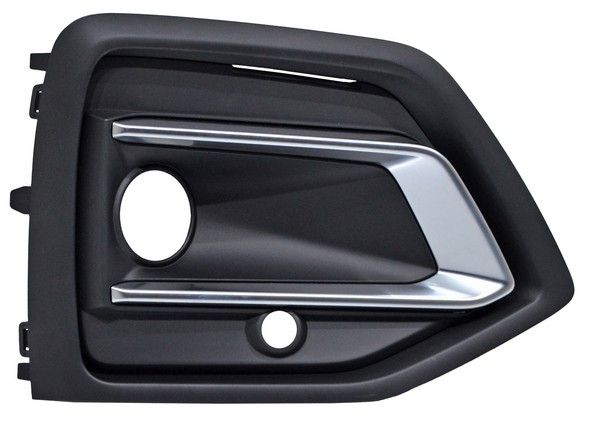 Rejilla Audi Q5 21-24 P/Faro Niebla C/Hoyo P/Sens C/Mold Cent Satin Negra 260123 288 Der