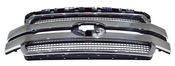 Parrilla Ford Pu 18-20 Lobo Gris C/Mold Cent Crom