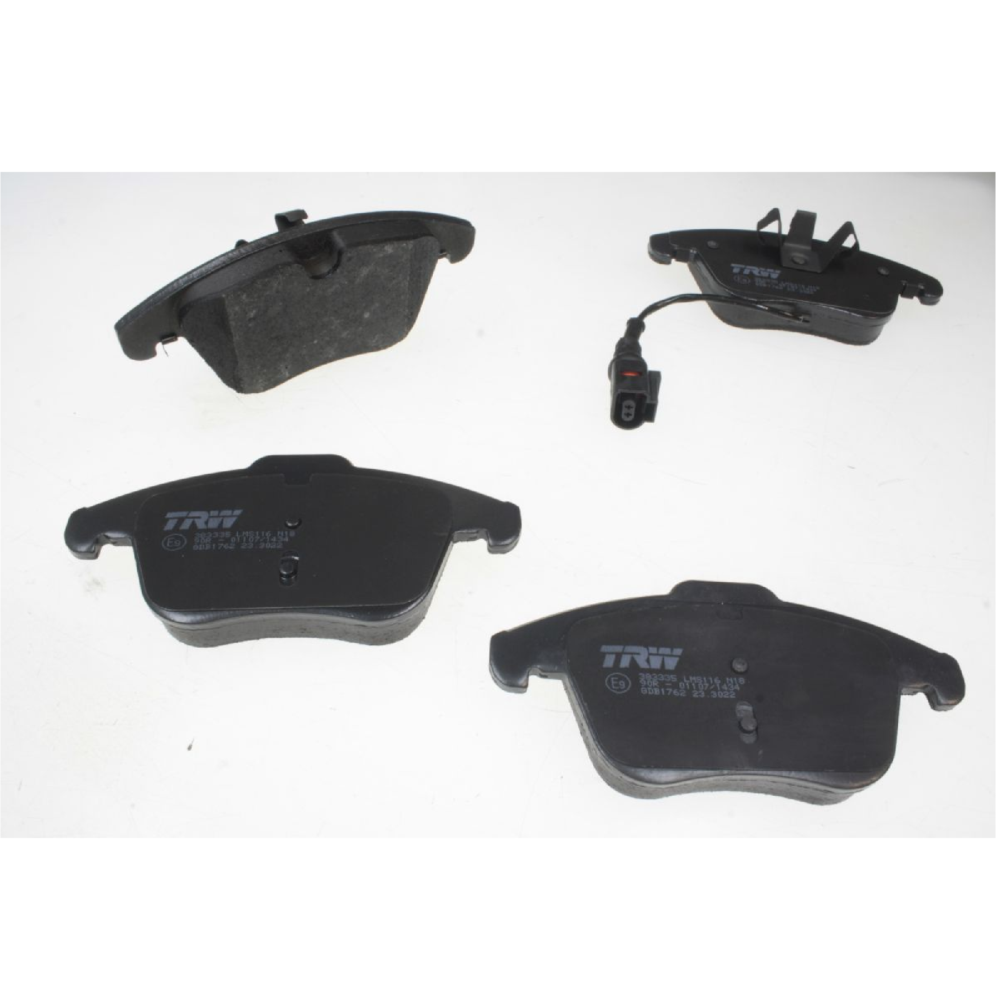 Balatas Trw Delantera Vw Tiguan 2009 A 2016 Con Sensor 1 Jgo