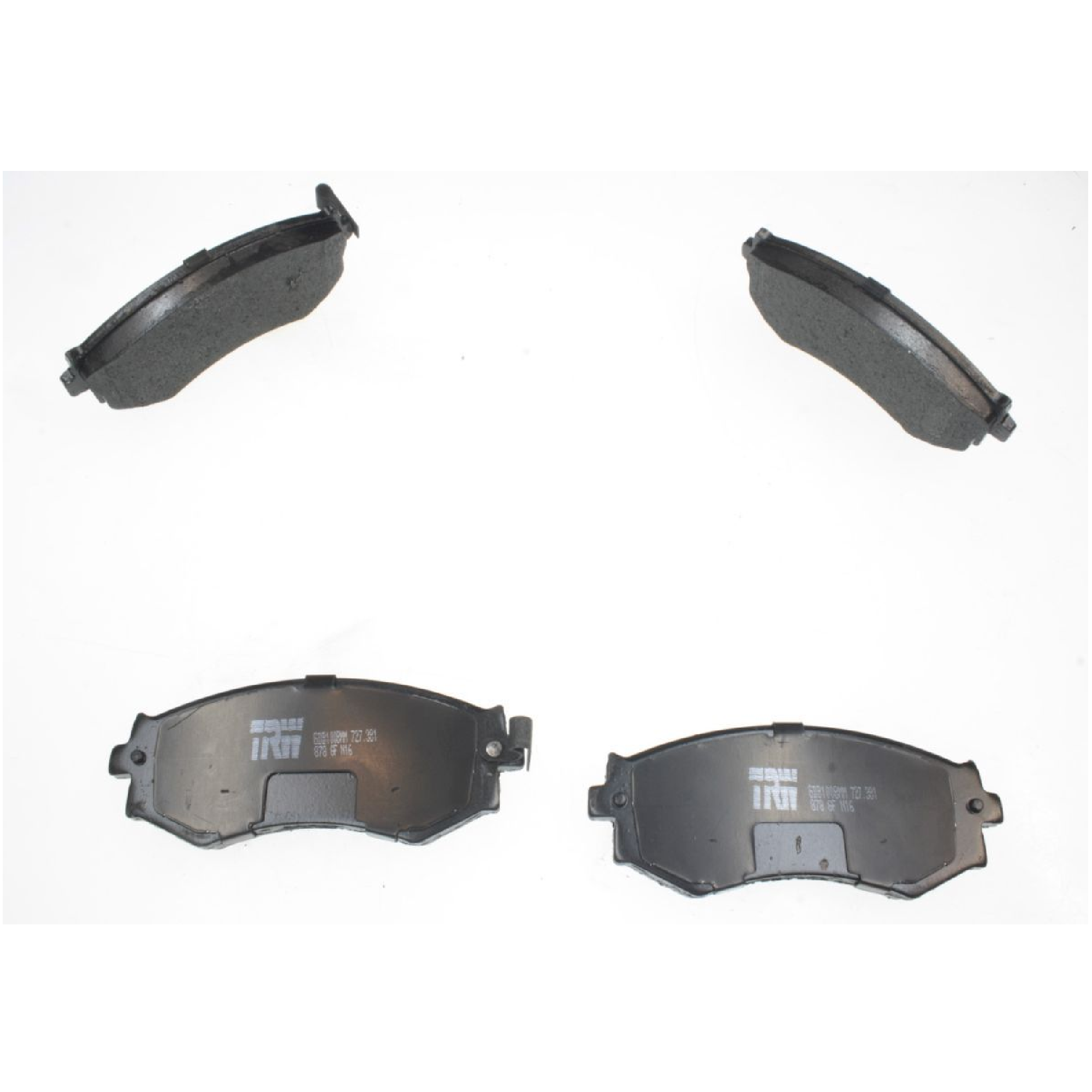 Balatas Semimetalicas Del Nissan Sentra 1.8l 2000-2001 Trw