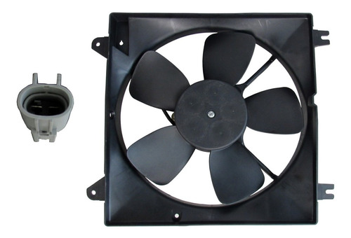 Motoventilador Completo P/Radiador C/Tolva S/Res 2Pin Chevrolet Optra 2.0L 2006 2010