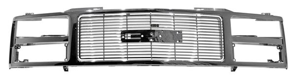 Parrilla Chev Pu 88-93 Gmc Sierra Cromada 250214